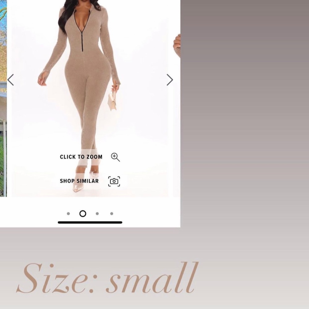 Tan Pant/Jumpsuit FashionNova